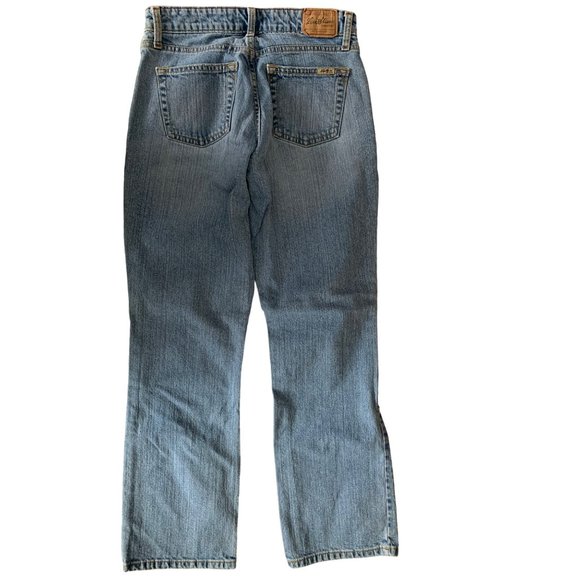 Levis Strauss Womens Size 6 Light Wash Jeans Straight LEg - Picture 1 of 8